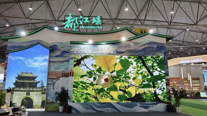 都江堰展区。