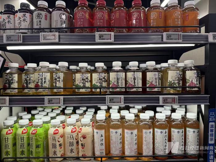 北京某盒马超市的货架 图片来源:每经记者 王紫薇 摄