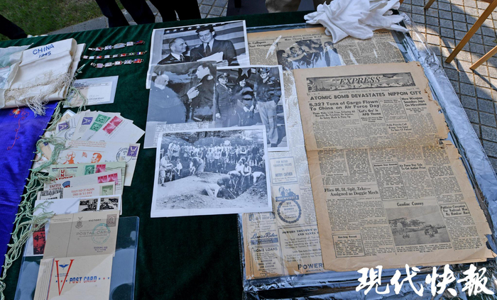 鲁照宁先生此次共向南京抗日航空烈士纪念馆捐赠文物史料32件（套）