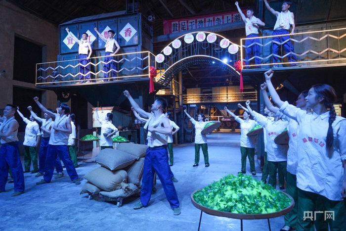 《一葉芳華》演出現場（央廣網記者鄧子依 攝）