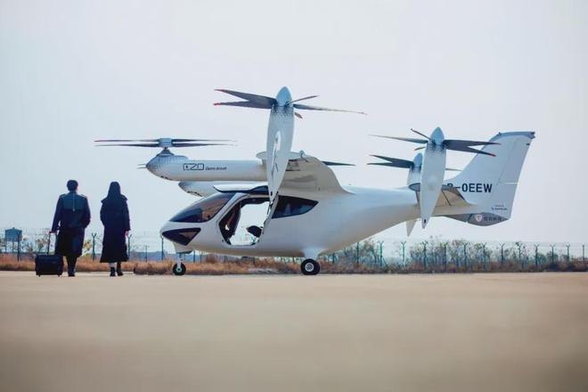 时的科技E20 eVTOL 图/受访者提供