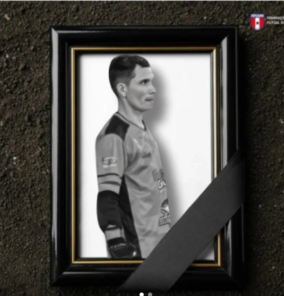 ▲巴西五人制足球联合会对这位球员的去世深感悲痛