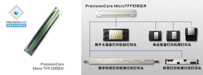 爱普生PrecisionCore MicroTFP打印芯片