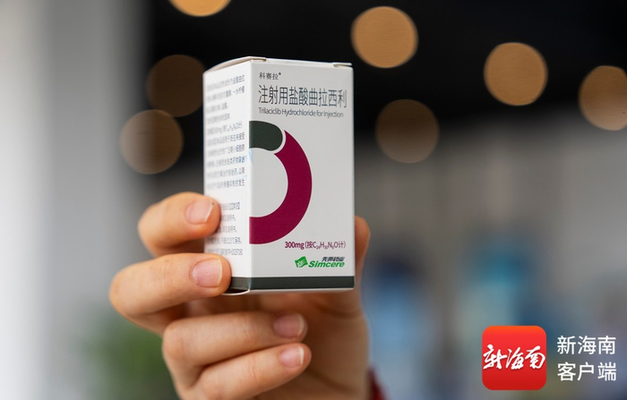 海南先声药业有限公司生产的药品。记者 李昊 摄