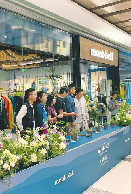 8月23日，mont·bell山西首店在万象城开业。本报记者安晓奕摄