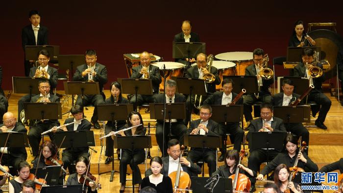 演出现场(9月12日摄)。新华网发(昆明聂耳交响乐团 供图)