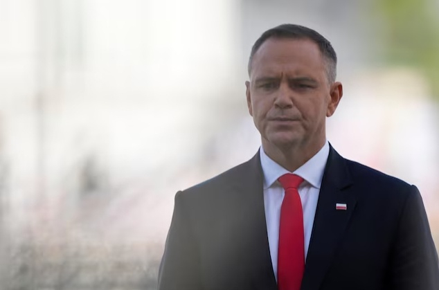 △波蘭總統(tǒng)納夫羅茨基（資料圖）