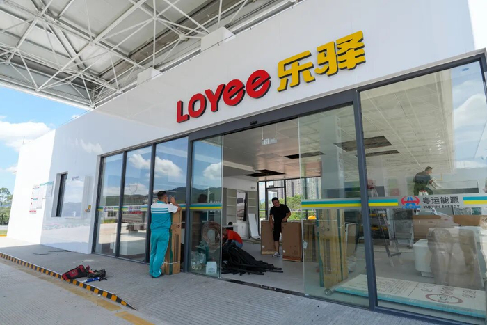 建筑进入内部装修阶段。清远日报记者 江元威 摄