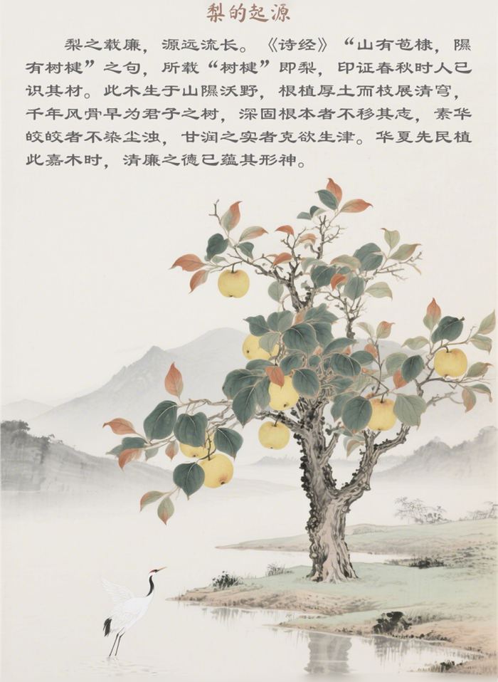 “果说”廉韵丨梨：梨润祛燥 清守初心