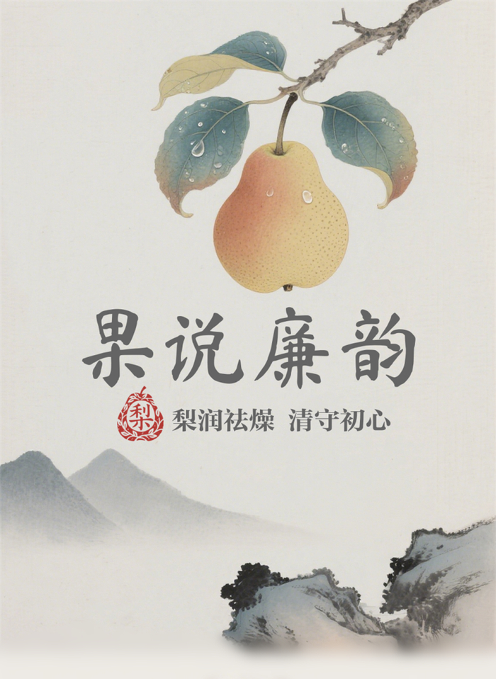 “果说”廉韵丨梨：梨润祛燥 清守初心
