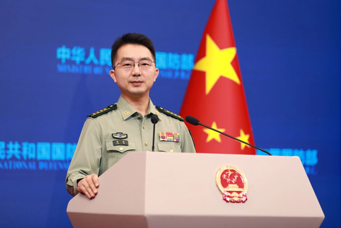 图源：国防部官方微信