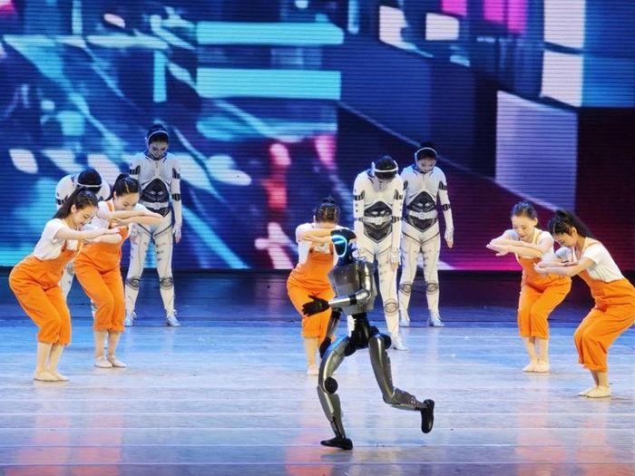 图为现场表演