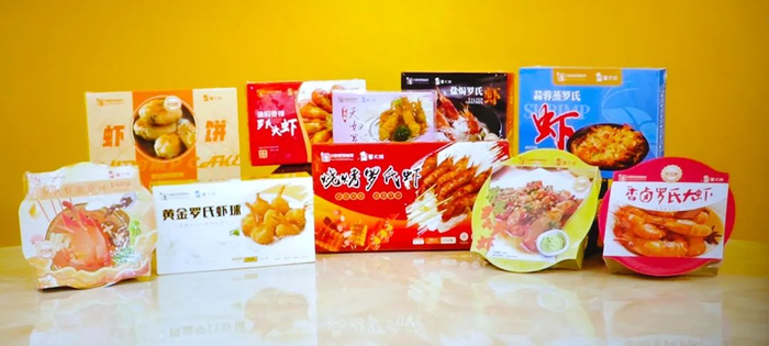 △“高桂虾”系列产品。图源 高要发布