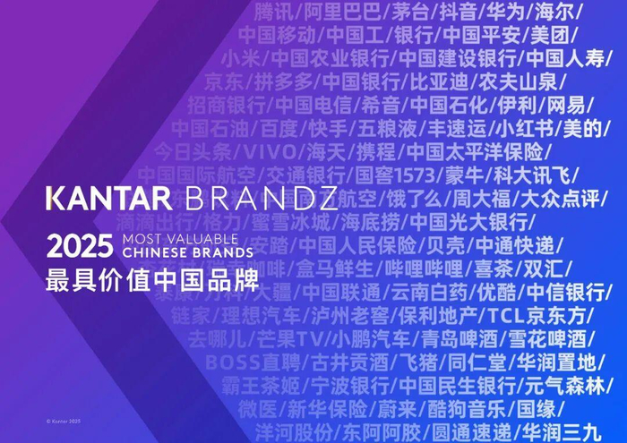 2025年最具价值中国品牌100强榜单及报告（附下载）