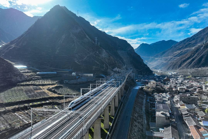川青铁路。 成兰铁路公司供图