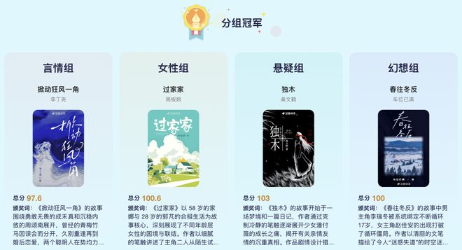第7届长篇拉力赛分组冠军，图源豆瓣阅读官网