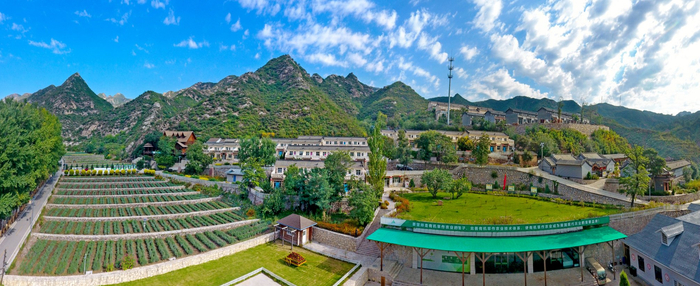 綠水青山中的車(chē)河村（央廣網(wǎng)發(fā) 靈丘融媒體中心供圖）