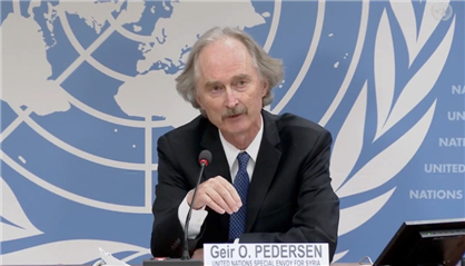 △聯(lián)合國秘書長(zhǎng)敘利亞問題特使裴凱儒（資料圖）