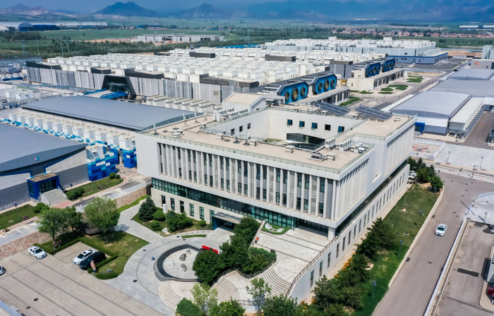 靈丘大數據產(chǎn)業(yè)園（央廣網(wǎng)發(fā) 靈丘融媒體中心供圖）