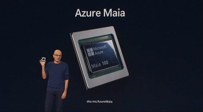 ▲微软Maia芯片