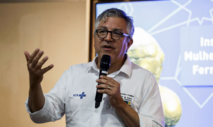 △巴西卫生部长帕迪利亚（资料图）