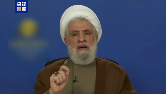 　△黎巴嫩真主党领导人纳伊姆·卡西姆（资料图）