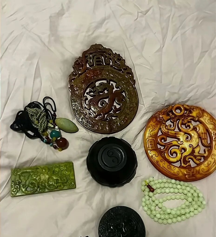 橘子海妈妈在直播间购买的物品。图/受访者提供 