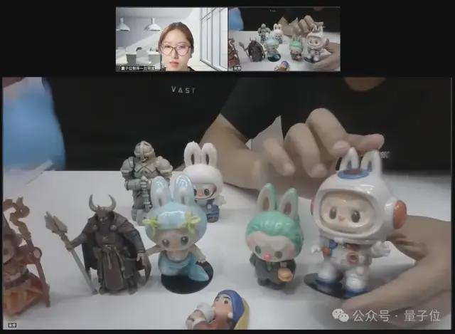 △Tripo生成模型3D打印出来的手办