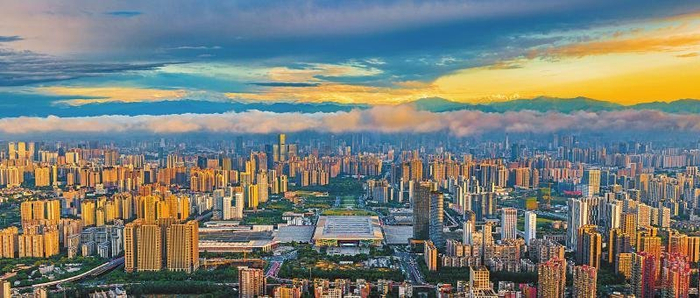 成都城市全景图。张翔升 摄（C视觉）
