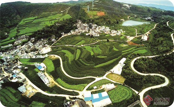 禄劝美丽乡村。