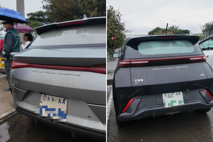 街边的中国新能源车