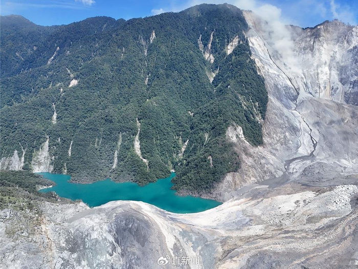 7月20日，台湾地区花莲县万荣乡马太鞍溪上游发生山体滑坡，堰塞湖就此形成。