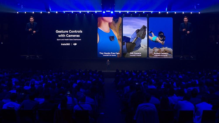 图：华为手表发布与影石Insta360进行生态合作