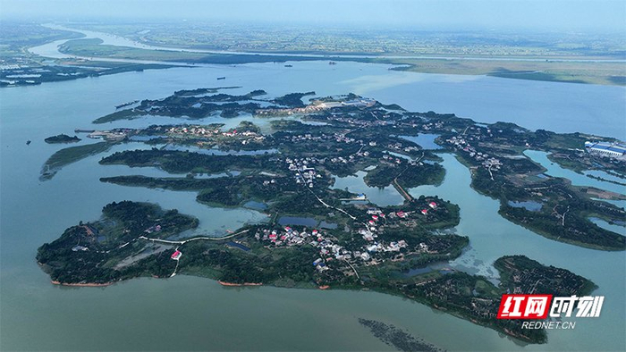 沅江市一隅。