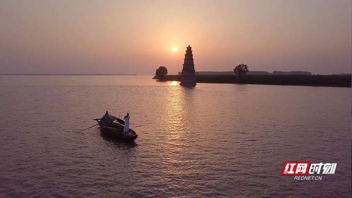 沅江鎮(zhèn)江塔。