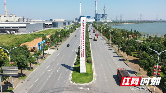 中國（湖南）自由貿易試驗區岳陽(yáng)片區。