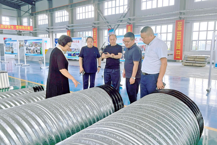 實地考察黑龍江隆通管業(yè)有限公司