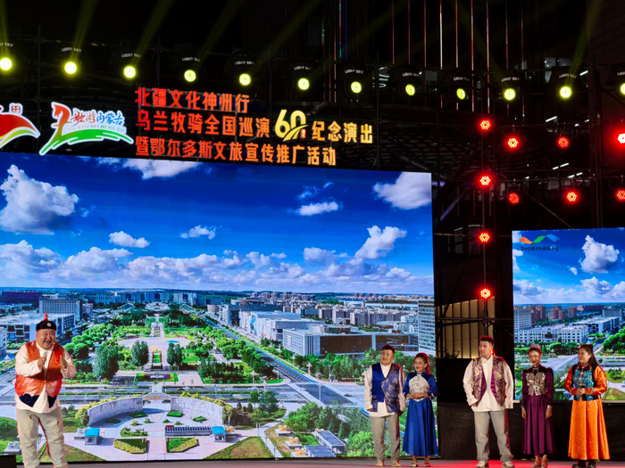 　文旅推介情景剧现场。