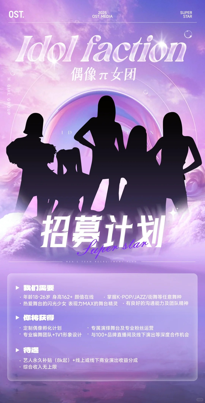 社交平台团播主播招聘信息。图源：小红书