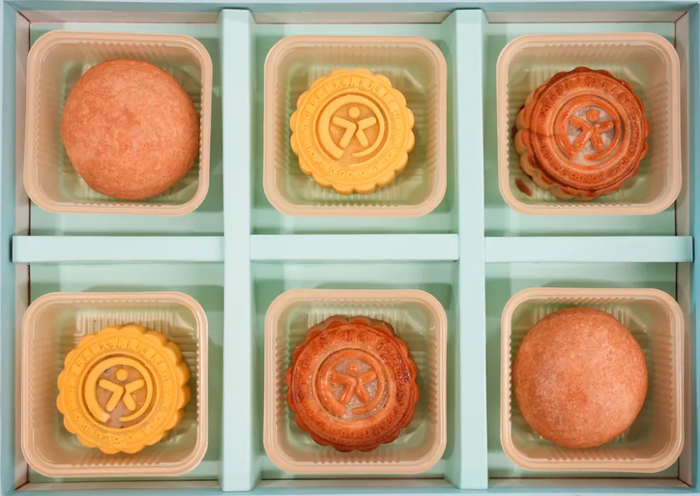 重庆市妇幼保健院临床营养科月饼；图片来源：重医附属儿童医院