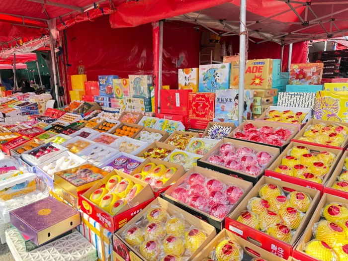 新发地市场水果交易区