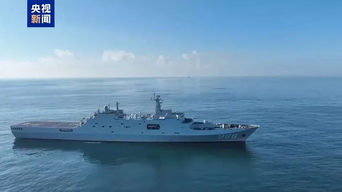 △海军沂蒙山舰（资料图）
