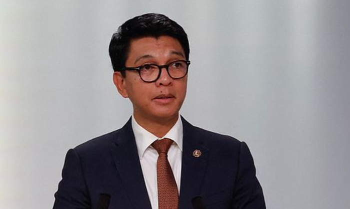 △馬達加斯加總統(tǒng)拉喬利納（資料圖）