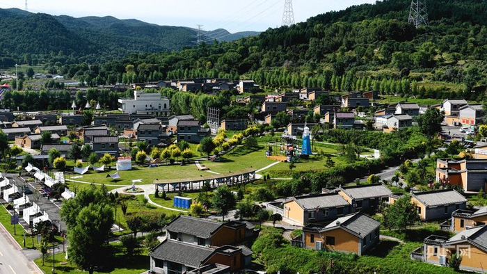 中阳县弓阳村（央广网记者  张晋鹏  摄）