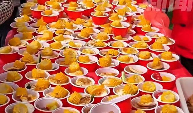 河南一景区推出“1元午餐”。图/大象新闻视频截图