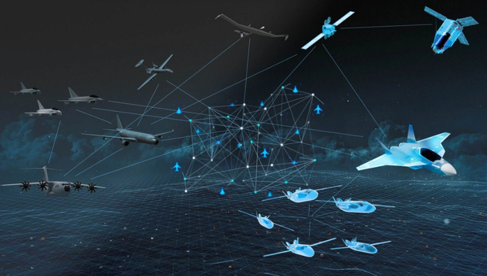 　　2019年空客发布的FCAS概念图。