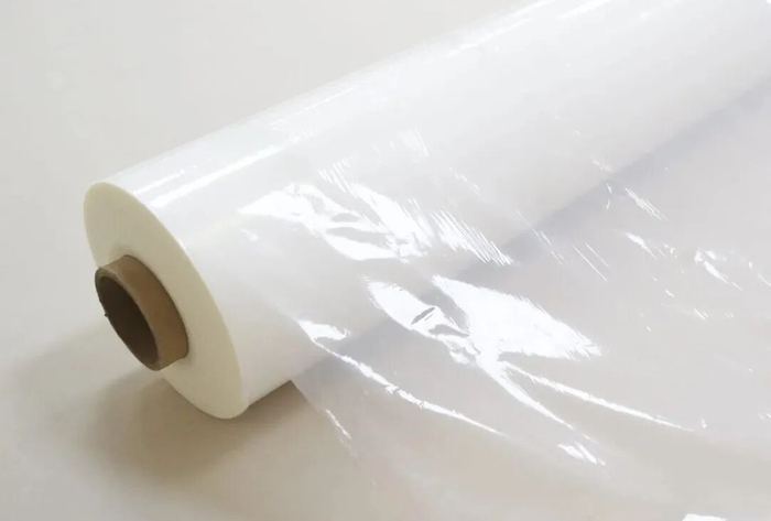 TPU（热塑性聚氨酯）材质的热熔胶薄膜。图片来源：polysanfilm