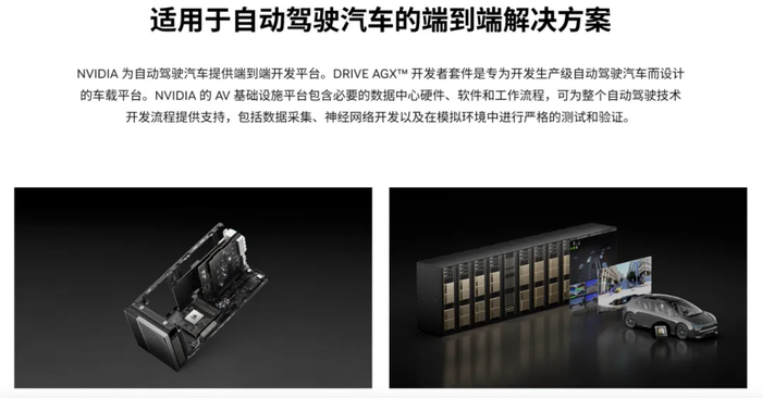图片来源：英伟达官网 