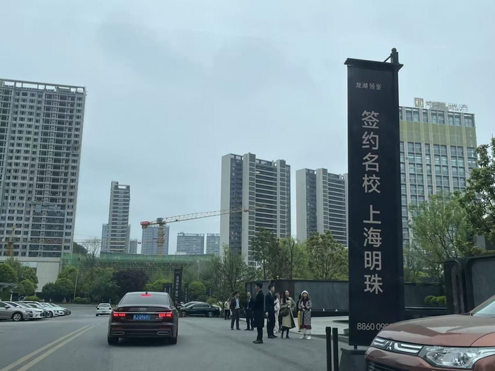 贵阳市一处楼盘 图片来源：每经记者 刘颂辉 摄
