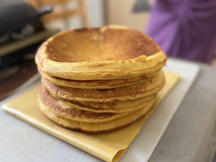 南和小米煎饼。杨欢摄